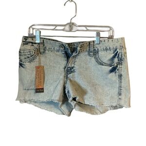 Amethyst Distressed Denim Shorts | Y2K Casual Summer Core (NWT)